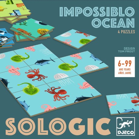 DJECO Sologic Impossiblo Logická hra Ocean