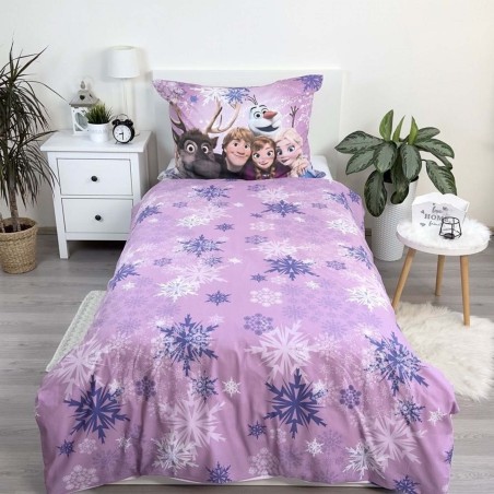 Jerry Fabrics Bavlněné dětské povlečení Frozen Purple 05 140x200, 70x90 cm Jerry Fabrics Bavlněné dětské povlečení Frozen Purple 05 140x200, 70x90 cm