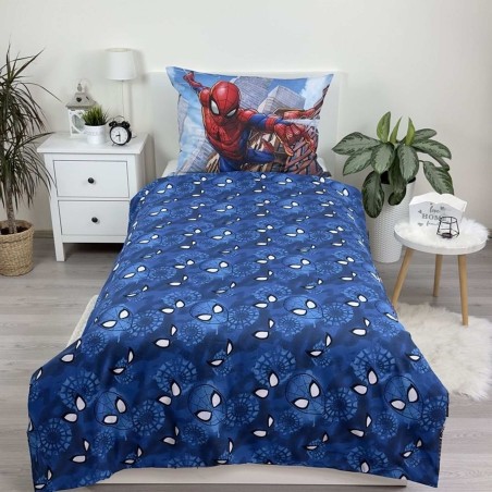Jerry Fabrics Bavlněné dětské povlečení Spider-man 04 140x200, 70x90 cm