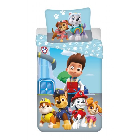 Jerry Fabrics Bavlněné dětské povlečení Paw Patrol PP451 140x200, 70x90 cm