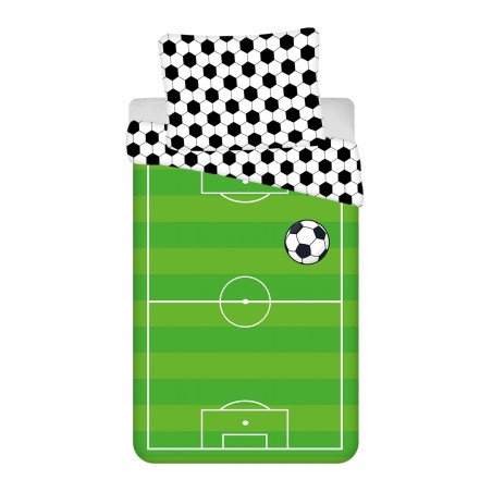 Jerry Fabrics Bavlněné dětské povlečení Football Green 02 140x200, 70x90 cm