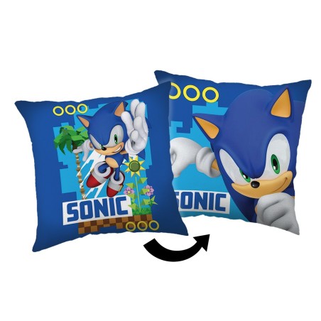 Jerry Fabrics Dětský polštářek Sonic 40x40 cm