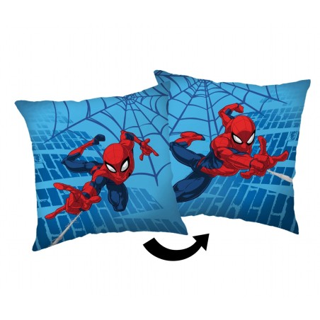 Jerry Fabrics Dětský polštářek Spiderman Blue 05 40x40 cm