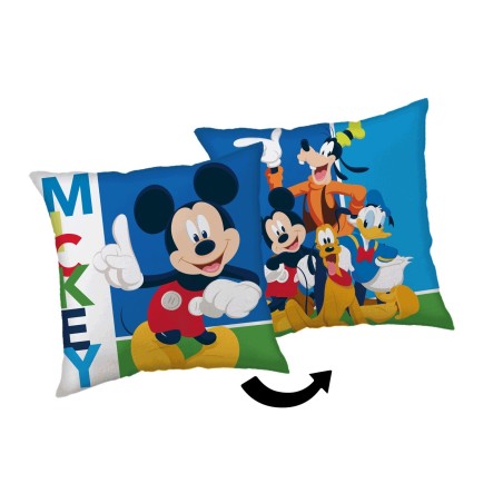 Jerry Fabrics Dětský polštářek Mickey and Friends 35x35 cm