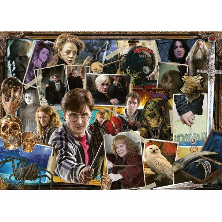 RAVENSBURGER Puzzle Harry Potter a Relikvie smrti 1000 dílků