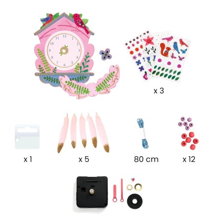 DJECO DIY Hodiny s kukačkou DJECO DIY Hodiny s kukačkou