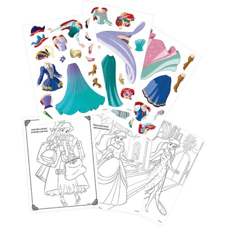 Jiri Models Magnetické oblékání Disney princezny Ariel Jiri Models Magnetické oblékání Disney princezny Ariel