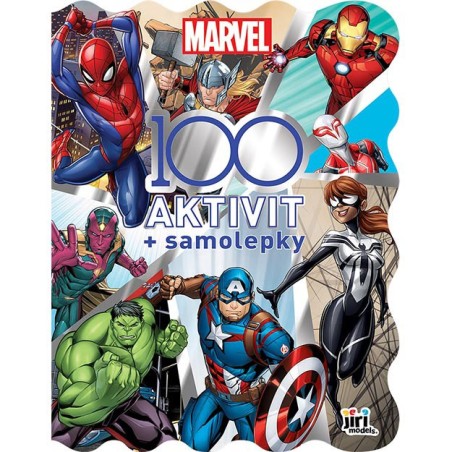 Jiri Models 100 aktivit pro kluky Marvel