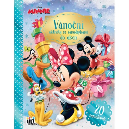 Jiri Models Vánoční aktivity se samolepkami do okenMinnie