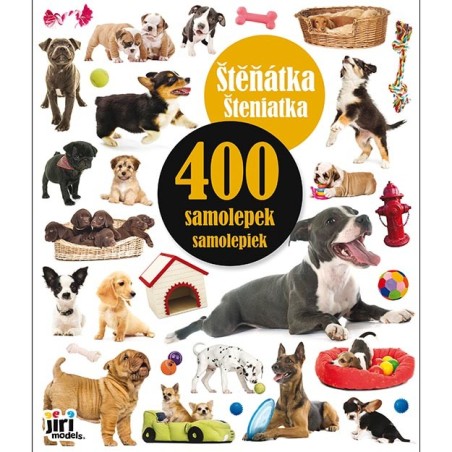 Jiri Models 400 samolepek Štěňátka