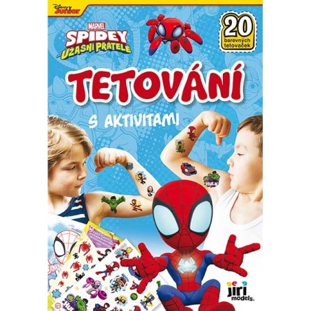 Jiri Models Tetování s aktivitami Spidey