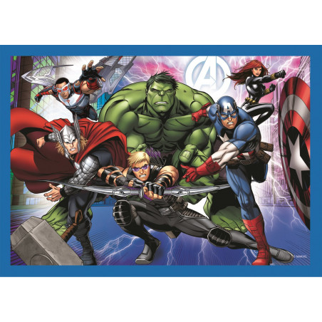 TREFL Puzzle Avengers: Jsme tým 4v1 (35,48,54,70 dílků)