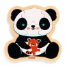 DJECO Dřevěné puzzle Puzzlo Panda DJECO Dřevěné puzzle Puzzlo Panda