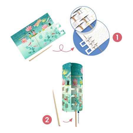 DJECO DIY Papírové lucerny DJECO DIY Papírové lucerny