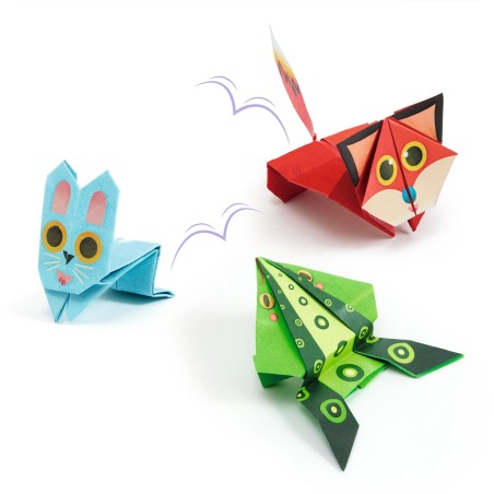 DJECO Origami vyskakovací zvířátka DJECO Origami vyskakovací zvířátka