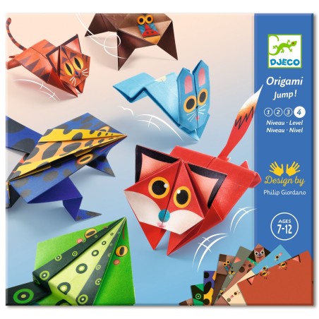 DJECO Origami vyskakovací zvířátka DJECO Origami vyskakovací zvířátka
