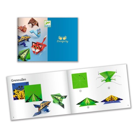 DJECO Origami vyskakovací zvířátka DJECO Origami vyskakovací zvířátka