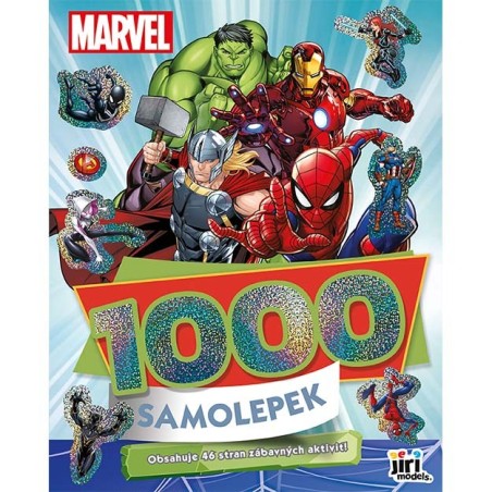 Jiri Models 1000 samolepek s aktivitami Marvel