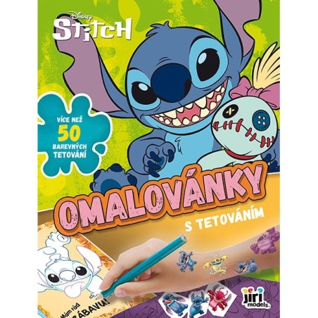 Jiri Models Omalovánky s tetováním Lilo & Stitch