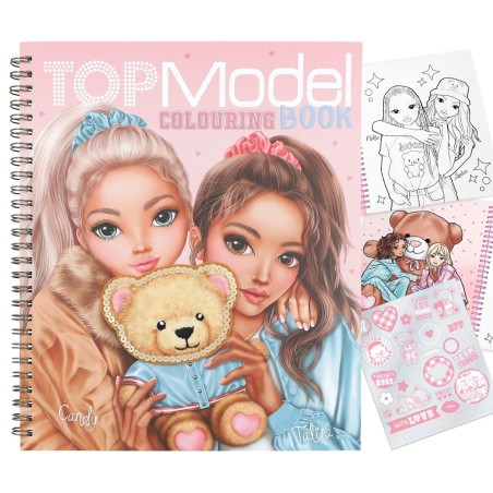 Top Model Omalovánka Colouring Book