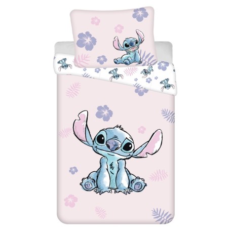 Jerry Fabrics Dětské povlečení Lilo a Stitch Pink 140x200, 70x90 cm