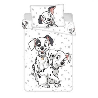 Jerry Fabrics Povlečení do postýlky 101 Dalmatians 03 baby 100x135, 40x60 cm