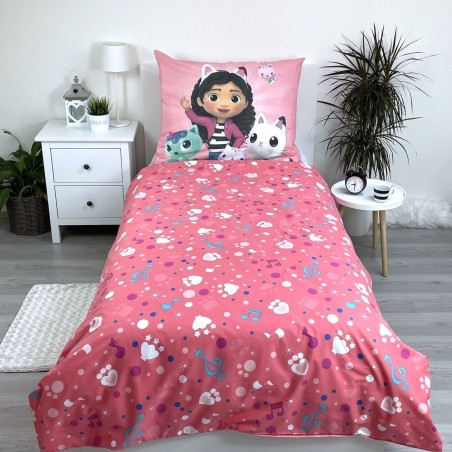 Jerry Fabrics Dětské povlečení Gabbys Dollhouse 02 140x200/ 70x90 cm Jerry Fabrics Dětské povlečení Gabbys Dollhouse 02 140x200/ 70x90 cm