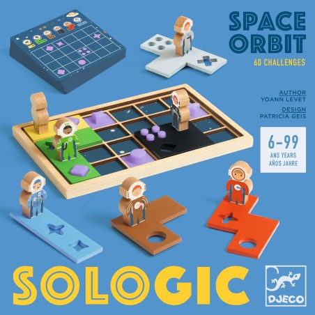 DJECO SOLOGIC Logická hra Space Orbit