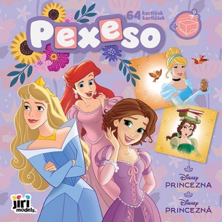 Jiri Models Pexeso v sešitu Disney Princezny