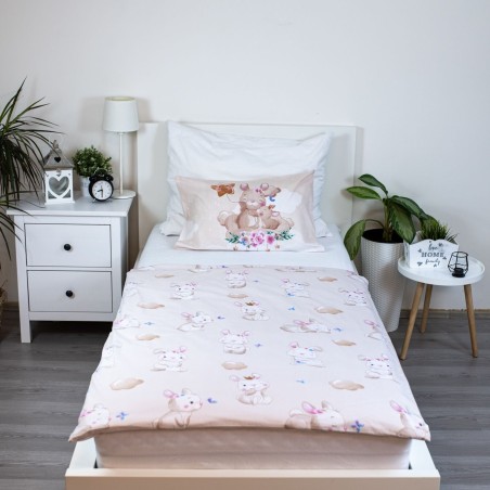 Jerry Fabrics Dětské povlečení do postýlky Bunny Star baby 100x135, 40x60 cm Jerry Fabrics Dětské povlečení do postýlky Bunny Star baby 100x135, 40x60 cm