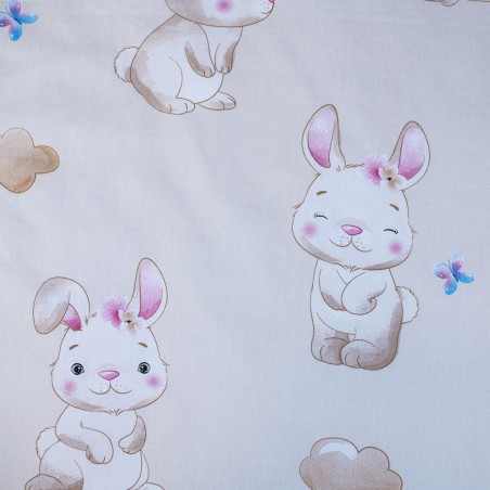 Jerry Fabrics Dětské povlečení do postýlky Bunny Star baby 100x135, 40x60 cm Jerry Fabrics Dětské povlečení do postýlky Bunny Star baby 100x135, 40x60 cm
