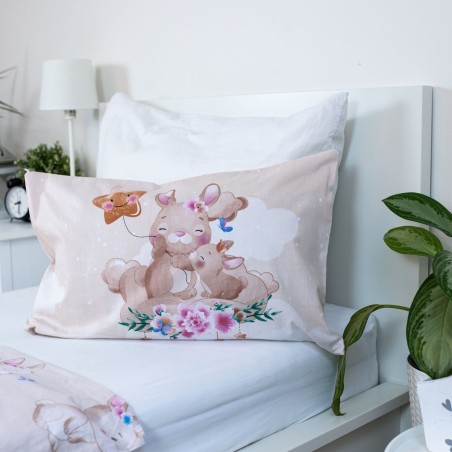 Jerry Fabrics Dětské povlečení do postýlky Bunny Star baby 100x135, 40x60 cm Jerry Fabrics Dětské povlečení do postýlky Bunny Star baby 100x135, 40x60 cm