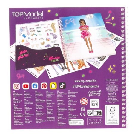 Top Model Kreativní sešit Obleč mě Christy, Fergie, Lexy Top Model Kreativní sešit Obleč mě Christy, Fergie, Lexy