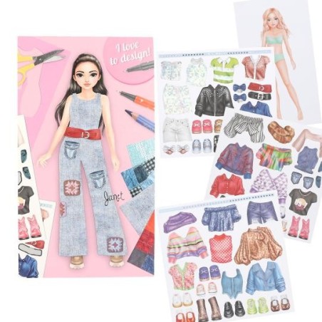 Top Model Kreativní sešit Nyela a Louise Top Model Kreativní sešit Nyela a Louise