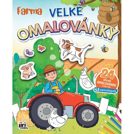 Jiri Models Velké omalovánky Farma