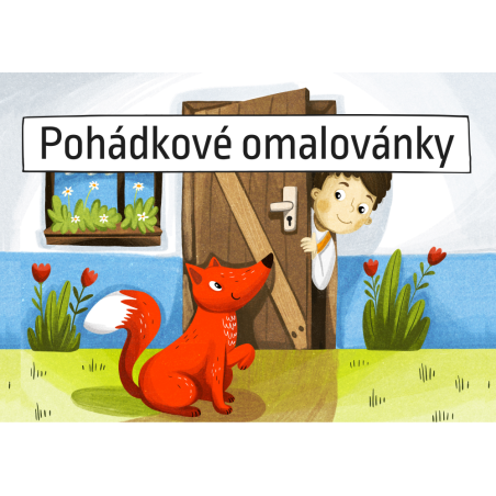 ToySimply Pohádkové omalovánky