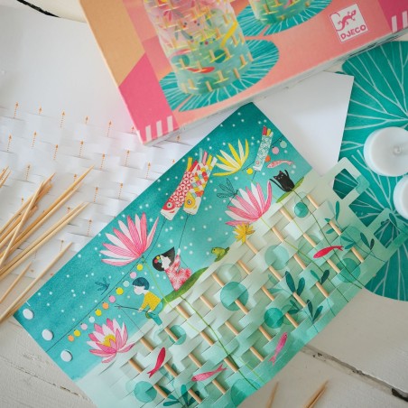DJECO DIY Papírové lucerny DJECO DIY Papírové lucerny