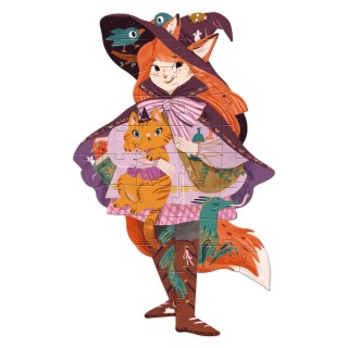 DJECO Gigant puzzle Čarodějka Lily 36 dílků