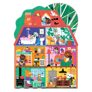 DJECO Gigant puzzle Domeček 36 dílků