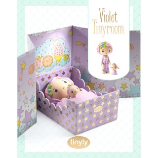 DJECO Tinyly pokojíček Violet and Star