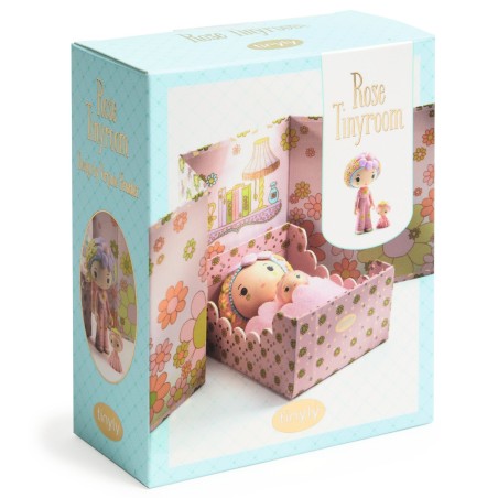 DJECO Tinyly pokojíček Rose and Fleur DJECO Tinyly pokojíček Rose and Fleur