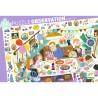 DJECO Vyhledávací puzzle Narozeninová party 53 dílků DJECO Vyhledávací puzzle Narozeninová party 53 dílků