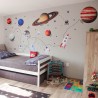 Inspio Dětská samolepka na zeď Vesmír Inspio Dětská samolepka na zeď Vesmír
