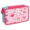 Helma 365 Školní penál dvoupatrový Pinky Helma 365 Školní penál dvoupatrový Pinky