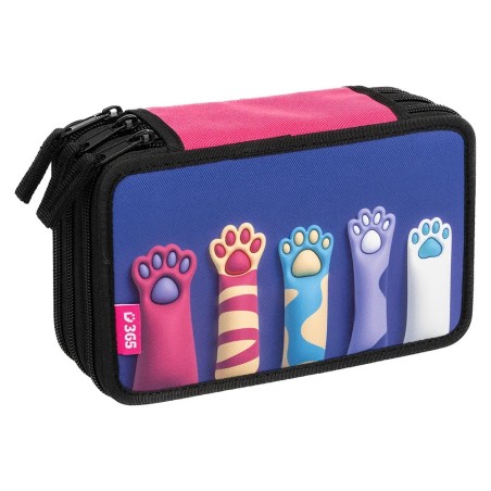 Helma 365 Školní penál třípatrový Paws Helma 365 Školní penál třípatrový Paws