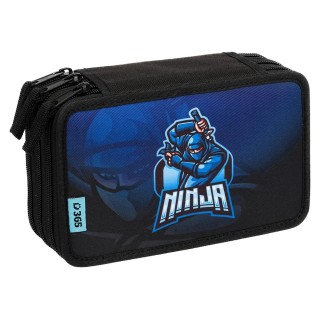Helma 365 Školní penál třípatrový Ninja