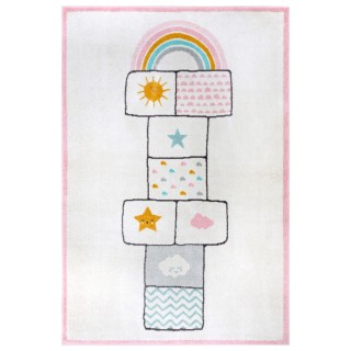 Hanse Home Dětský kusový koberec Adventures 105953 Cream Rose 120x170