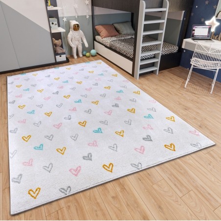 Hanse Home Dětský kusový koberec Adventures 105946 Cream Multicolor 120x170 cm Hanse Home Dětský kusový koberec Adventures 105946 Cream Multicolor 120x170 cm