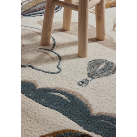 Hanse Home Dětský kusový koberec Adventures 106209 Cream Multicolor 120x170 cm Hanse Home Dětský kusový koberec Adventures 106209 Cream Multicolor 120x170 cm
