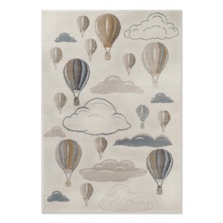 Hanse Home Dětský kusový koberec Adventures 106209 Cream Multicolor 160x235 cm
